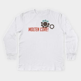 Molton core Kids Long Sleeve T-Shirt